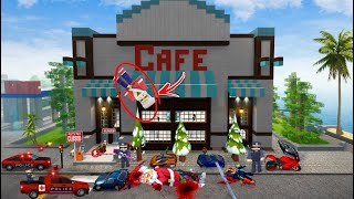 School Party Craft Shocking Cafe Chaos Santa Claus Falls From Roof & Rescue Team Arrives