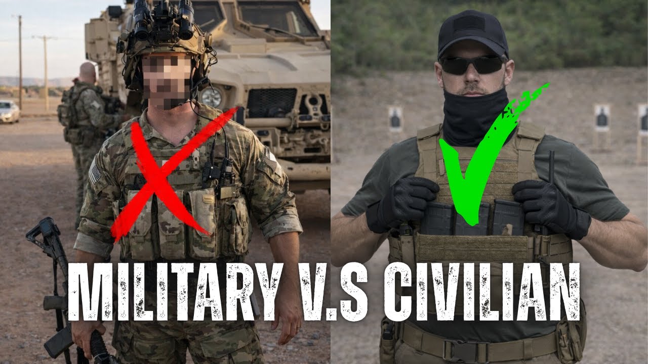 Вы терпите неудачу, копируя военные бронежилеты.