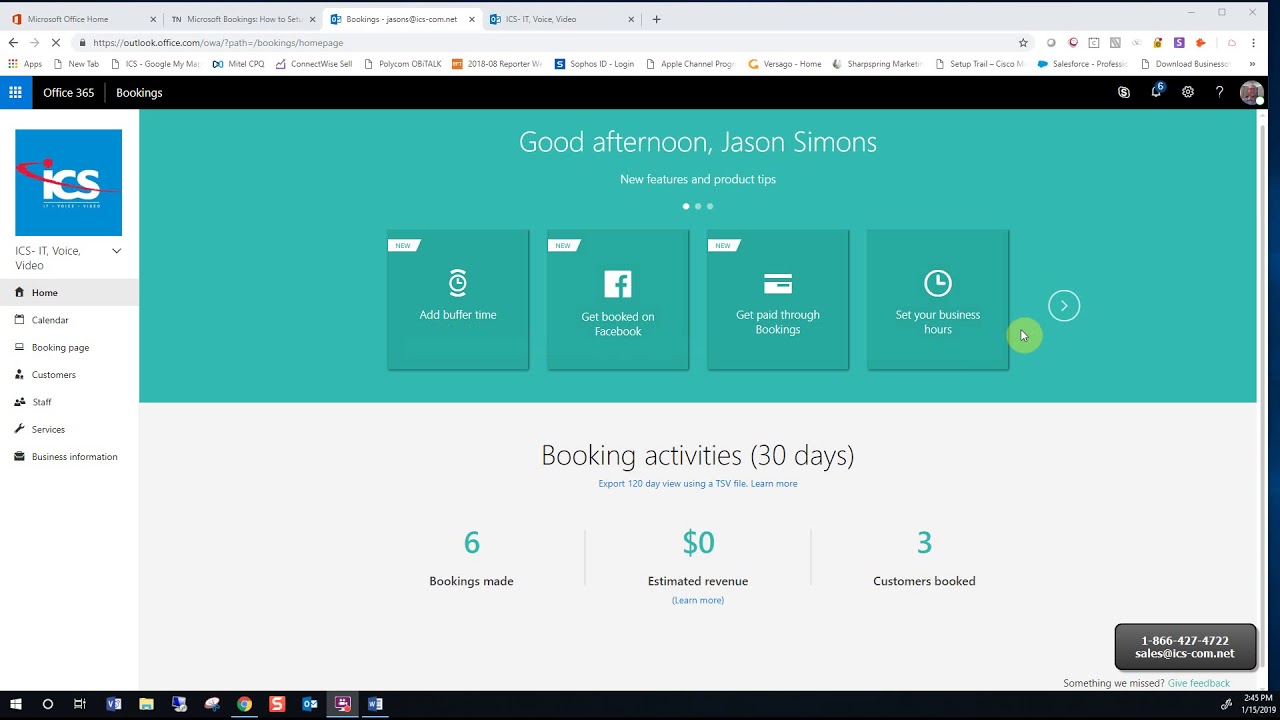 Microsoft Bookings Tutorial YouTube
