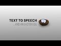 Text To Speech A VEGAS 19 Feature Featuring An Easter Egg 