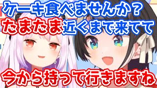 【ケーキ事件】ド深夜に”たまたま”スバルの家の近くでケーキを持っていたるしあ【ホロライブ切り抜き】