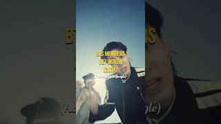 [2024] BTS members net worth#kpop#bts#btsarmy#jungkook#rm#jin#suga#jhope#v#jimin#army