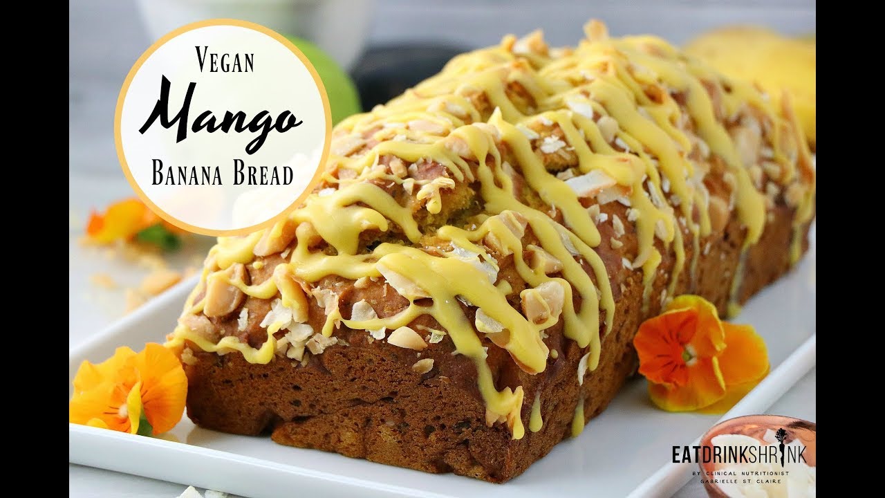 Vegan Mango Banana Bread YouTube