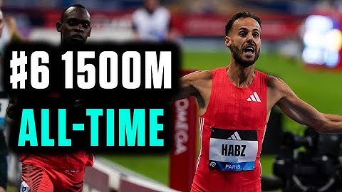 Azeddine Habz Runs Sixth-Fastest 1500m of All-Time