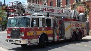 Hamilton Fire, ON - E1, R1 & L1 Dumping Station 1.
