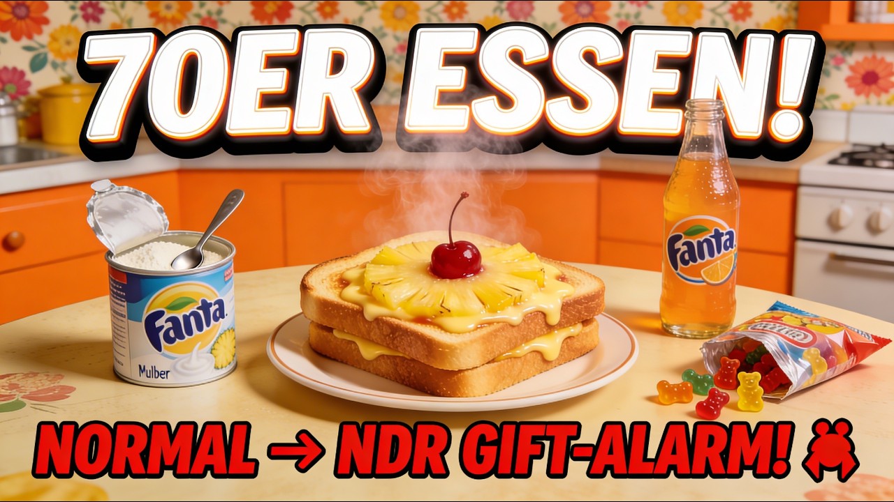 70er Essen: Das War NORMAL – Heute Würde NDR Es ZERLEGEN! 🍔😱