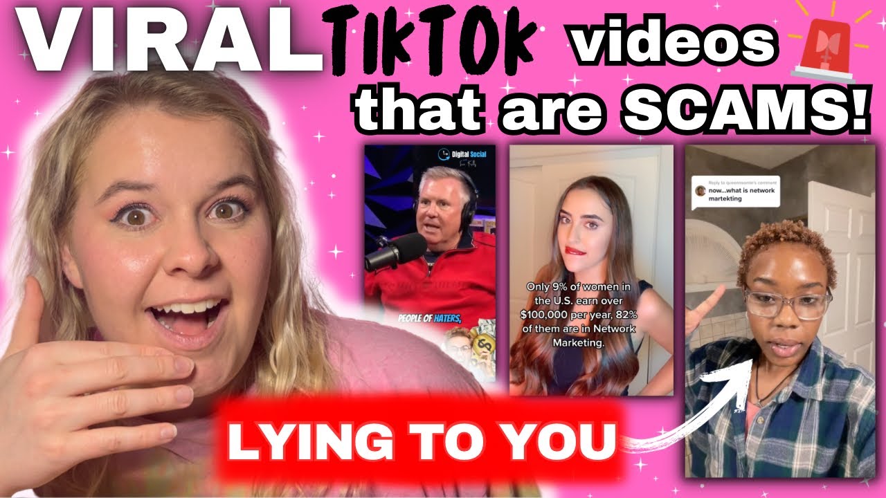 These Viral MLM TikTok SCAMS Are Getting Out of Hand