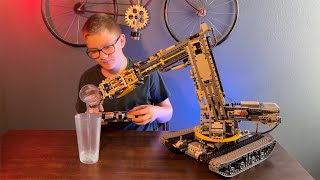Massive! Two Foot Tall Fully Motorized Lego Robotic Arm! Wealth