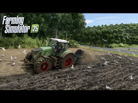 Real Furrow Plowing in Farming Simulator 25🔥