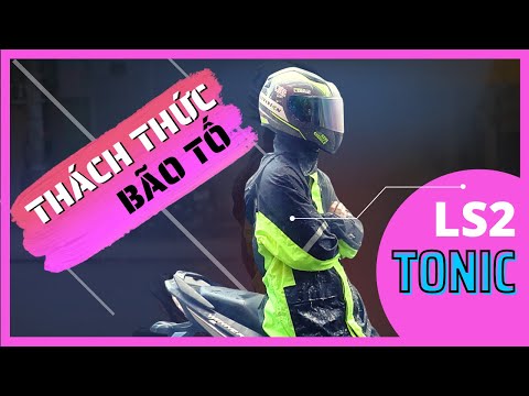 Video Áo mưa bộ LS2 Tonic cho cuộc vui đường dài mãi khô ráo - youtube