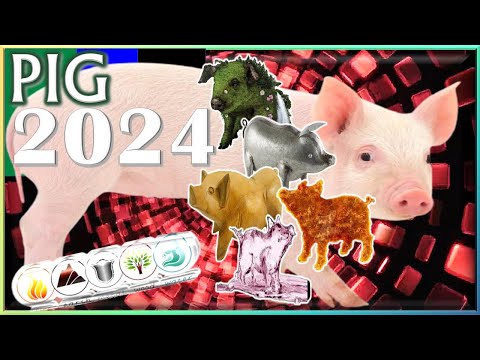 Pig Horoscope 2024 || Wood, Fire, Earth, Metal, Water