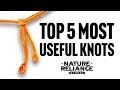 Top five useful knots for camping survival hiking and more