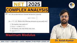 One shot revision CSIR-NET June 2026 || Complex analysis || Maximum modulus
