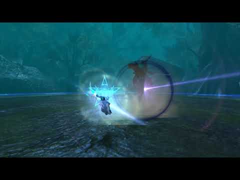 PSO2 x FFXIV - [Persona] vs God of War: Odin (No UI)