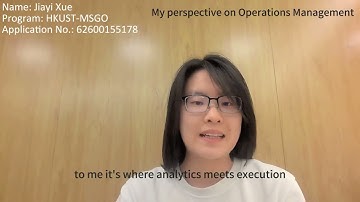 HKUST MSGO Self-Introduction Video