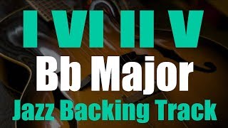 1 6 2 5 Jazz Backing Track (Bb)  - Medium Swing Turnaround