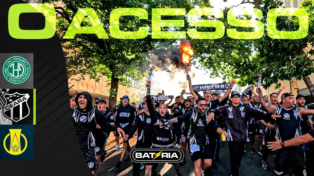 BASTIDORES | GUARANI 0 X 0 CEARÁ - O ACESSO  A 1° DIVISÃO