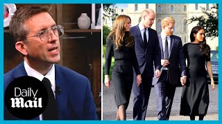 'A mistake': Royal experts react to Prince William, Meghan Markle and Harry reunion | Queen death