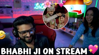 Lolzzz With Bhabhi Ji First Time On Live Stream Her Voice Godl