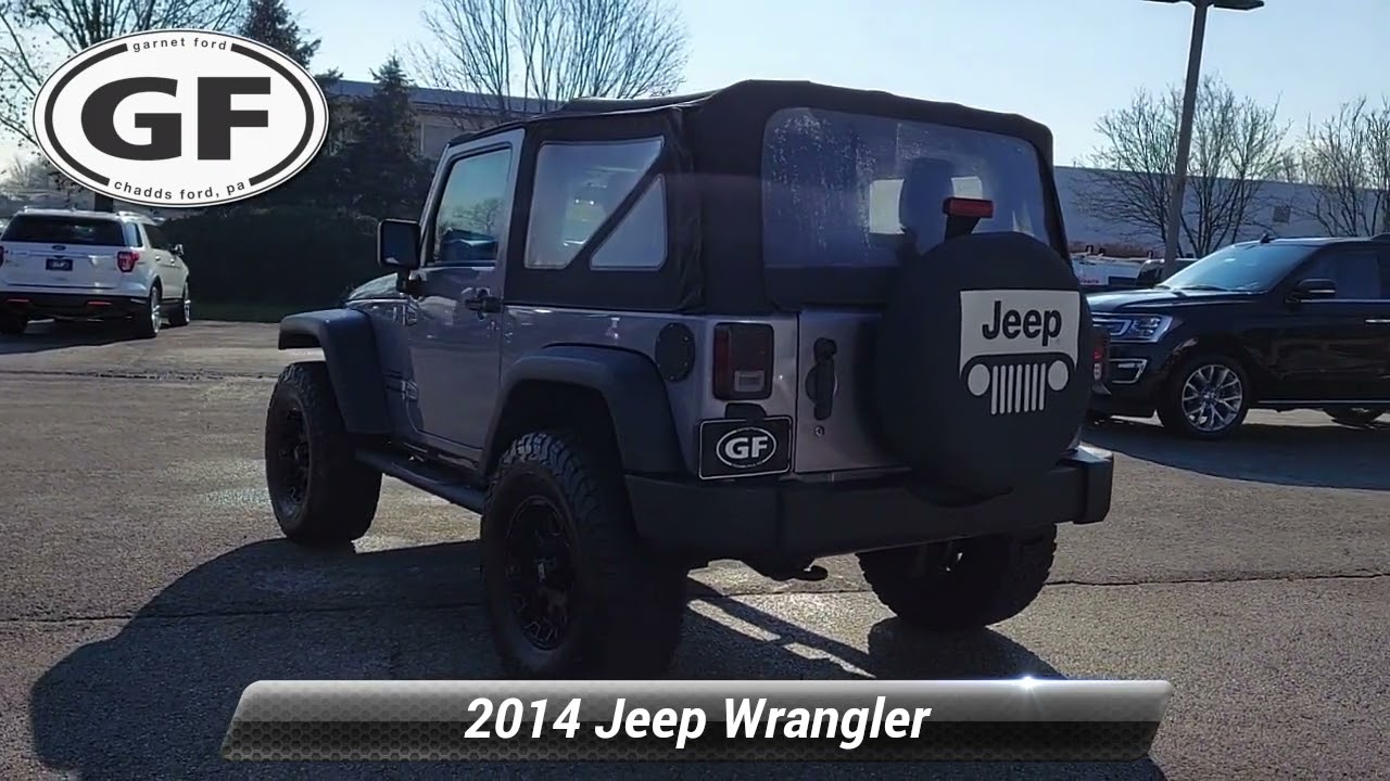 Used 2014 Jeep Wrangler Sport, West Chester, PA A14799 YouTube