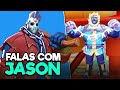 O que os personagens falam para o Jason no Multiversus?