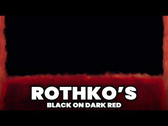 Black on Dark Red by Mark Rothko | Abstract Art - YouTube
