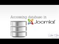 how to access database in Joomla