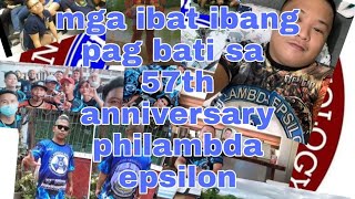 Celebrity MGA IBAT IBANG PAG BATI SA 57TH ANNIVERSARY NG PHILAMBDA EPSILON Wealth