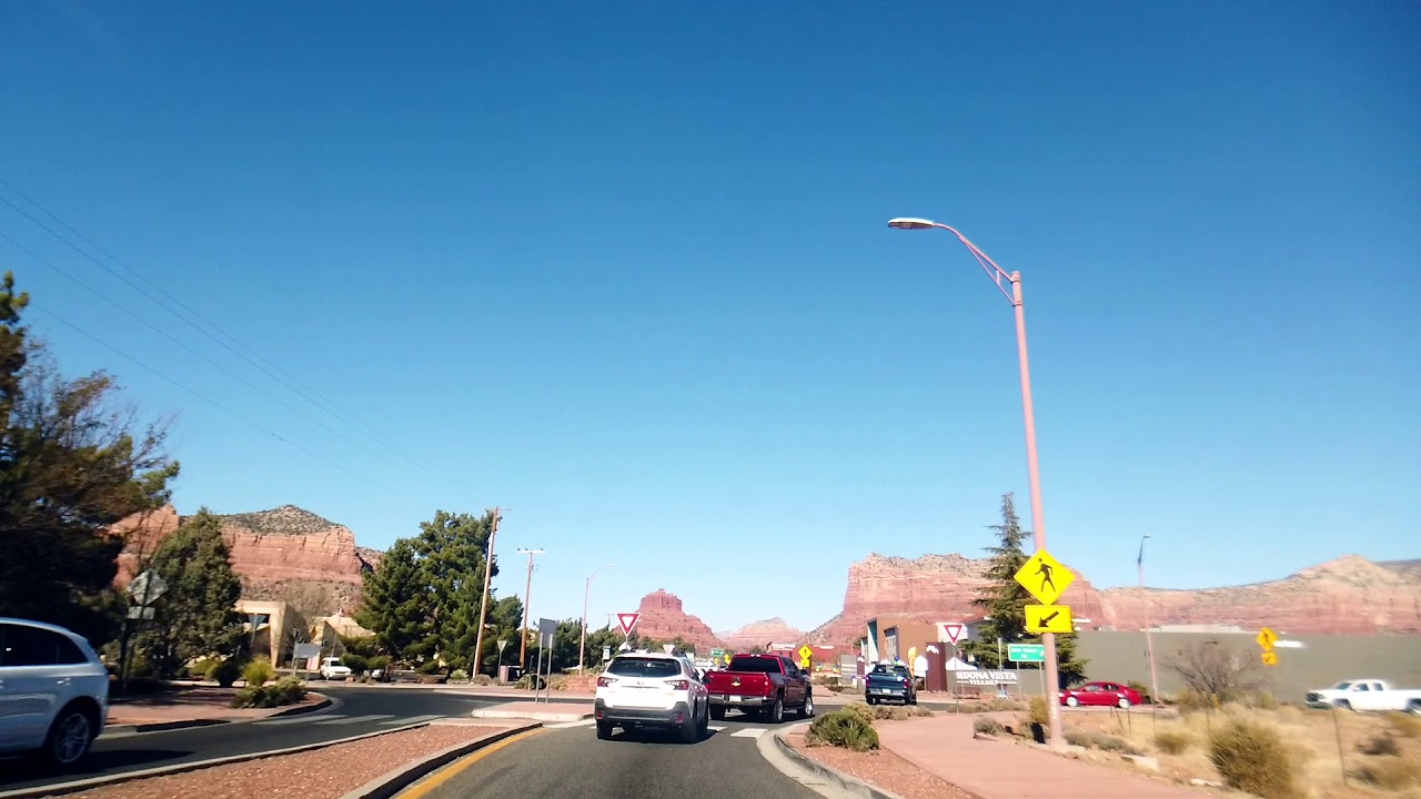 Driving from phoenix to sedona 1 4 2021 youtube