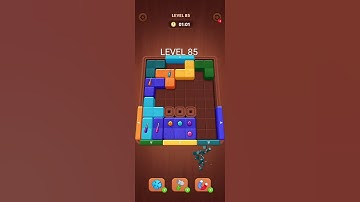 Wood Away, Block Jam Level 85.  Wood Away, Block Puzzle.#game #puzzle #gameplay