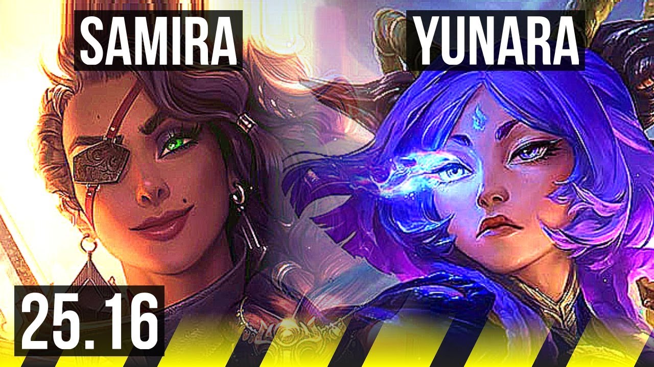SAMIRA & Thresh vs YUNARA & Karma (ADC) | EUW Master | 25.16