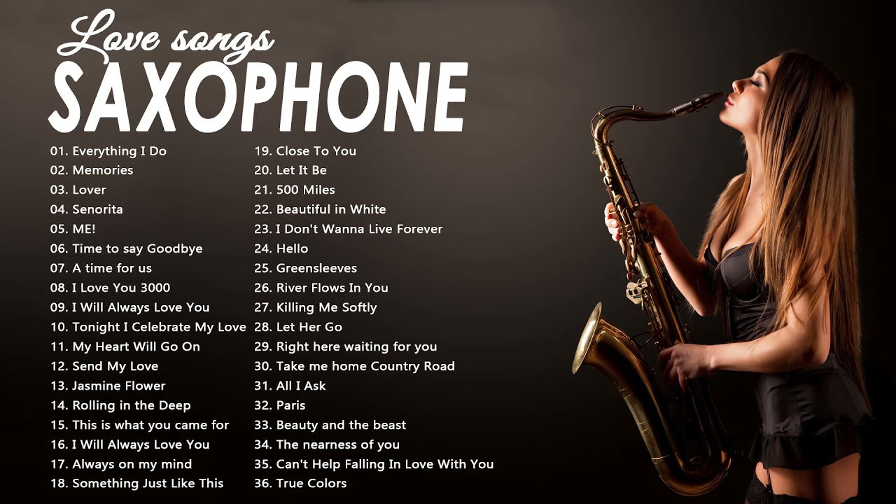 Greatest 200 Romantic Saxophone Love Songs - Best Relaxing Saxophone Songs Ever - Instrumental Music