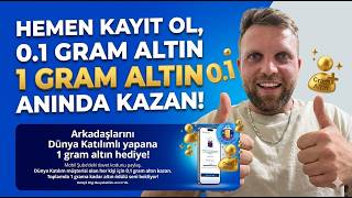Bedava Altın Kazan 💰 Dünya Katılım Davet Et Kazan Kampanyası (Ödül Kanıtlı)