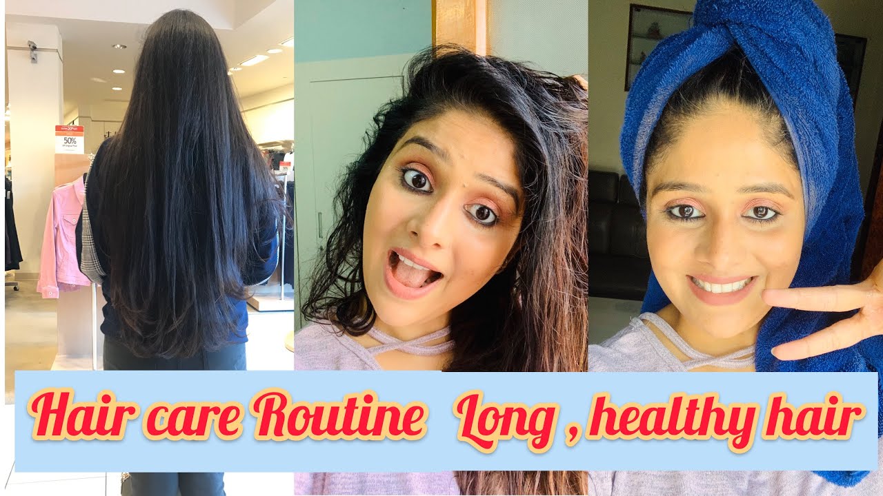 My Hair Care Routine| Tips For Healthy, Long And Shiny Hair - YouTube