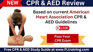 🚨 New CPR & AED Practice Test (AHA Standards) 🚨