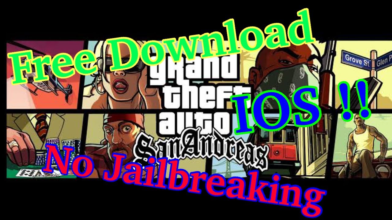 Download GTA SAN ANDREAS FREE,🔥 IOS, NO Jailbreaking,🔥 no tweak - YouTube
