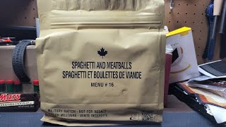 CANADIAN IMP#16 SPAGHETTI AND MEATBALLS TASTE REVIEW !!