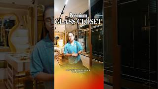 Exclusive Closet Design Only at Shajarat Al Zaytoon #closetdesign #premium #shorts #glassdesign
