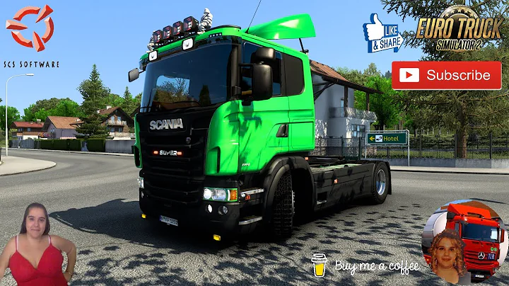 Euro Truck Simulator 2 (1.48) Scania P & G Series Addons for RJL Scania by Sogard3 + DLC's & Mods