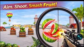 Fruit Shooter 3D : Fruit Smash sniper shooting 3d - AndroidiosGameplay screenshot 5