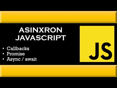 Video: Async wait JavaScript nima?
