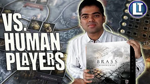 BRASS BIRMINGHAM / GAMEPLAY Against REAL Players / MAFIUL ROBIN Demonstrates STRATEGY IDEAS