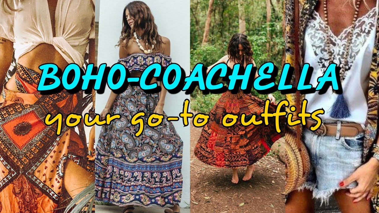 BohoCoachella Outfits Lookbook YouTube