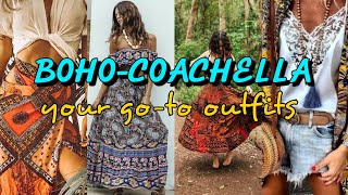 Boho-Coachella Outfits Lookbook