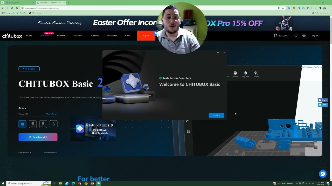 Cómo instalar Chitubox 2 0 para windows!!