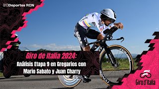 Giro de Italia 2024: Análisis Etapa 9 en Gregarios con Mario Sabato y Juan Charry