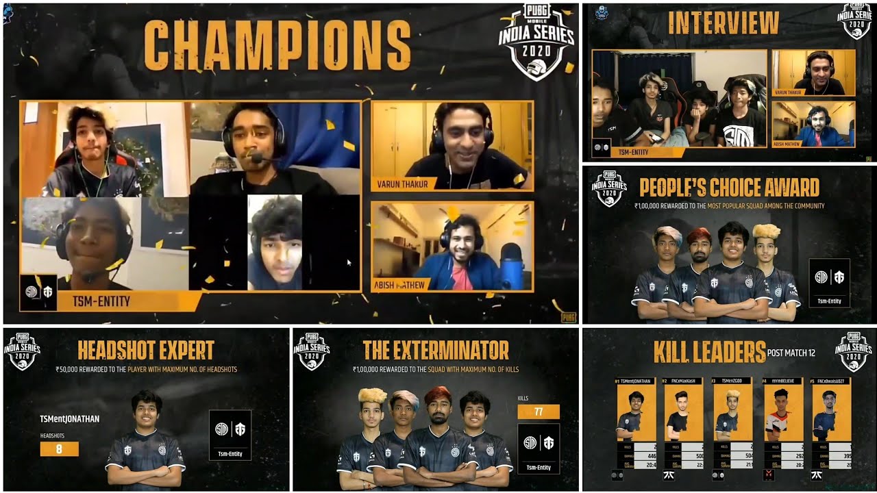 PMIS 2020 CHAMPION TSMENTITY | FULL HIGHLIGHTS OF FINAL, WINNERS AWARDS, INTERVIEW , KILL LEADERS