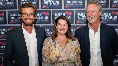 A celebration of the #MakeItAustralian campaign