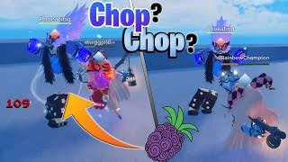 Phoeyu uses CHOP CHOP In a 1v5!! Is Chop Coming to Grand Piece Online?