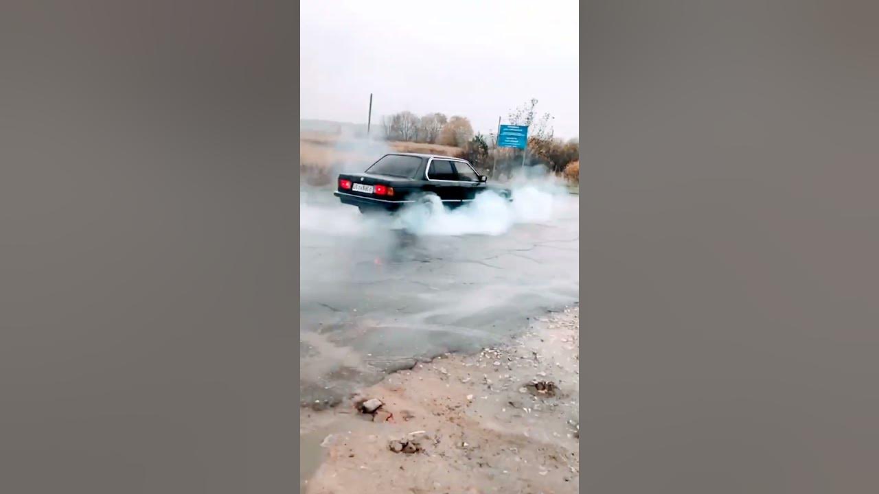 бернаут е30 - YouTube